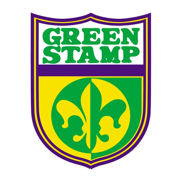 绿色的邮票