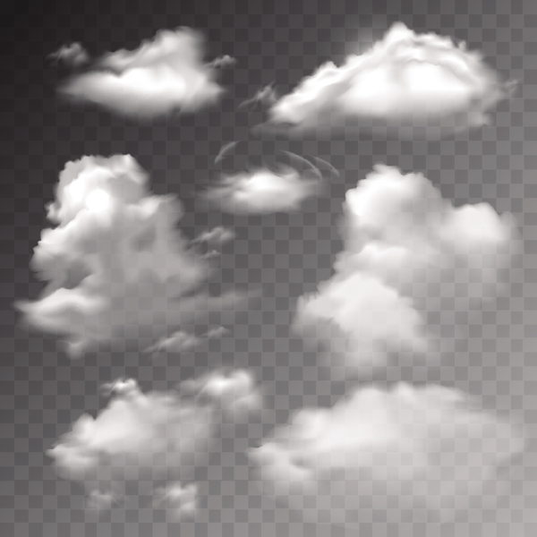 矢量云朵图片