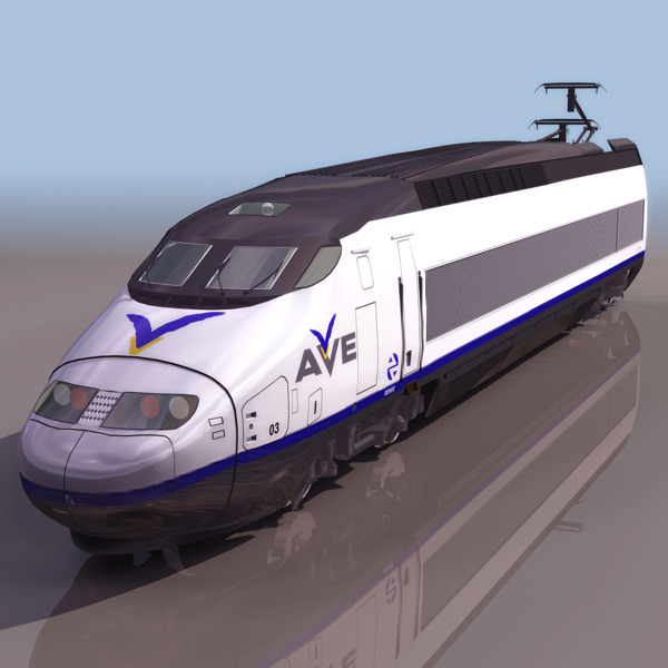 AVEENG火车头模型01