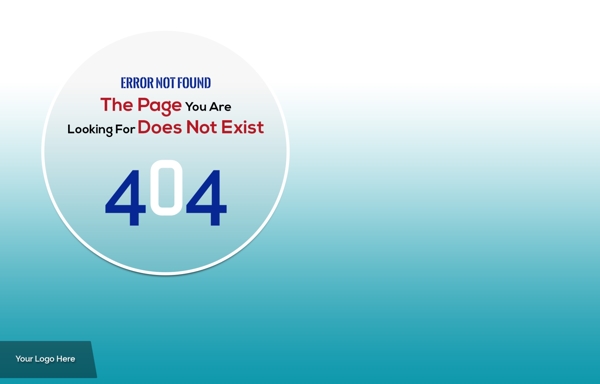 时尚旅行网站404页面设计psd素材