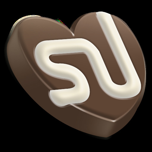 巧克力甜心图标下载