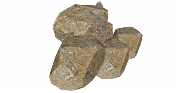园林素材石头模型