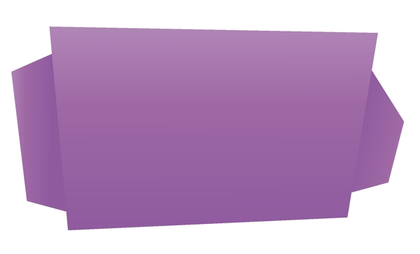 紫色简约边框