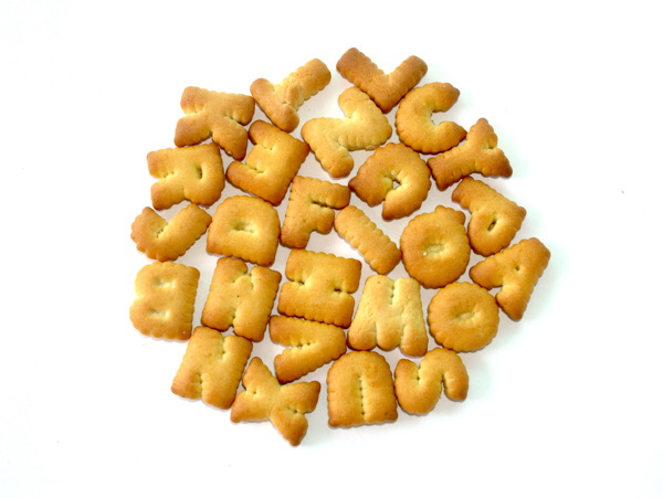 英文字母饼干图片