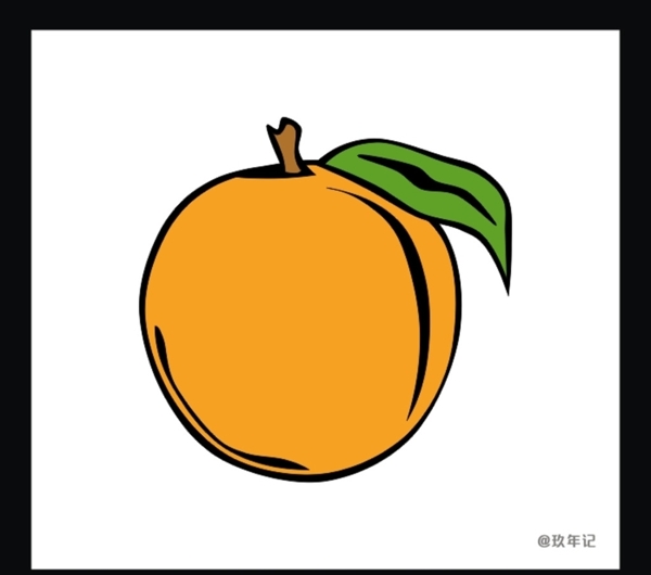 橙子水果健康好吃多汁