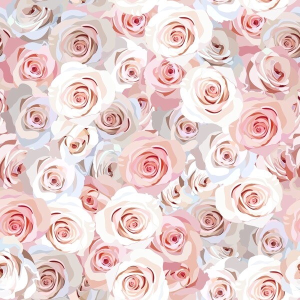 粉色浪漫玫瑰花背景
