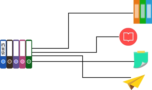 档案盒纸飞机