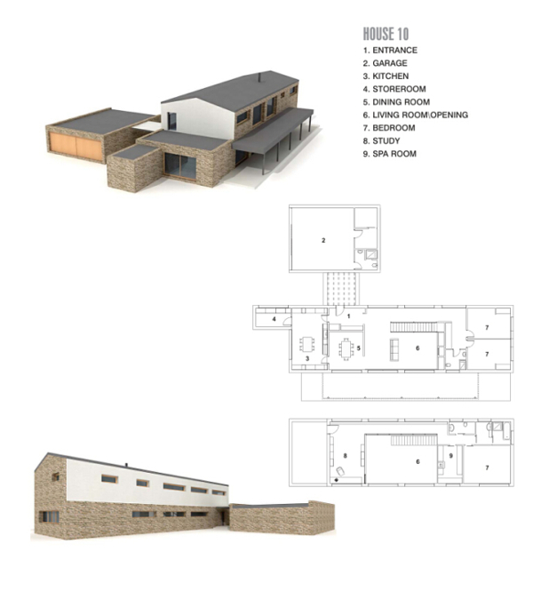 建筑房子模型