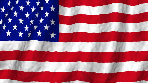 美国国旗的2波运动背景视频免费下载
