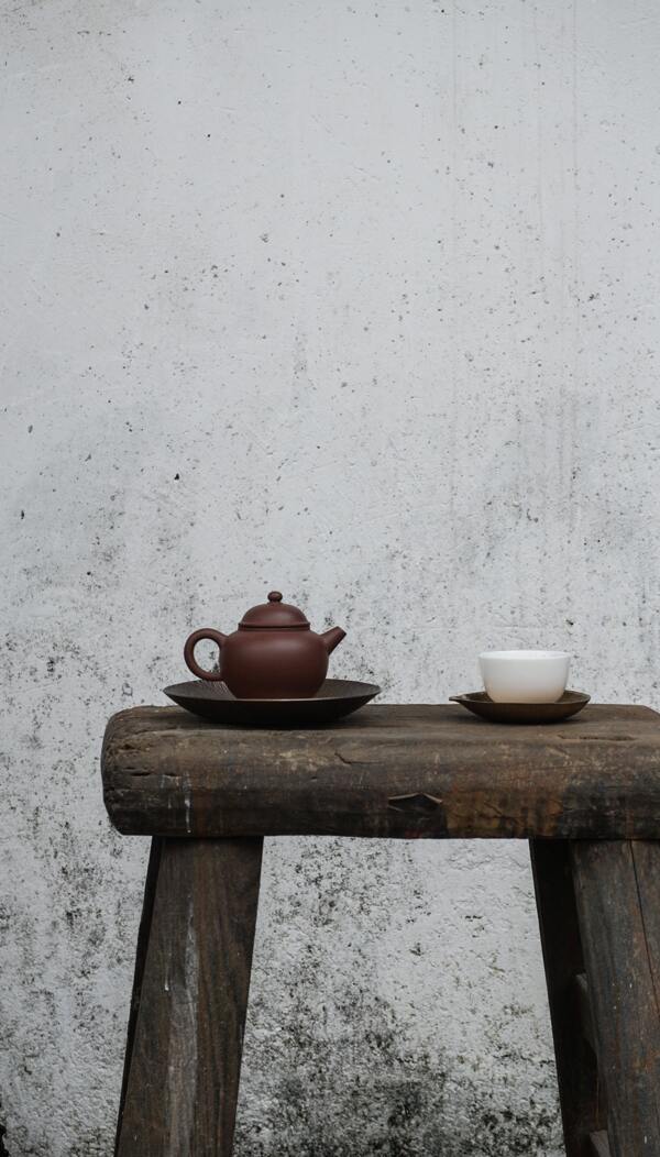 古朴禅茶