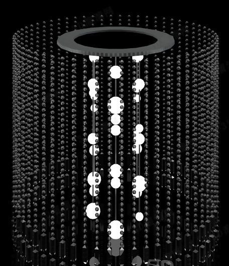 3D水晶吊灯模型
