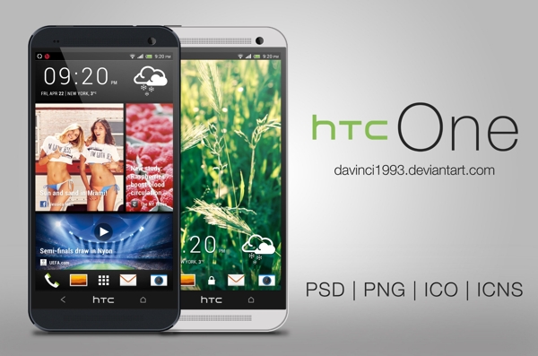 HTCONE模型PSD素材