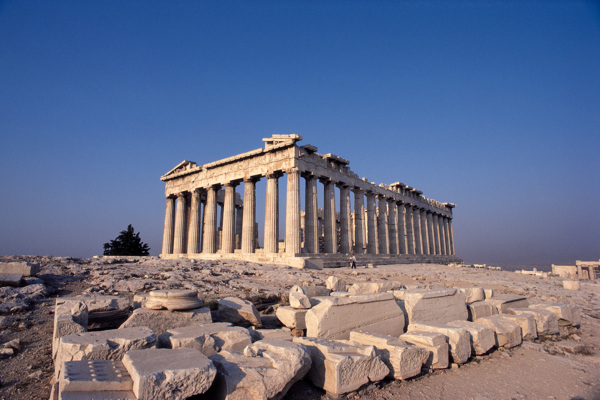 希腊遗址图片