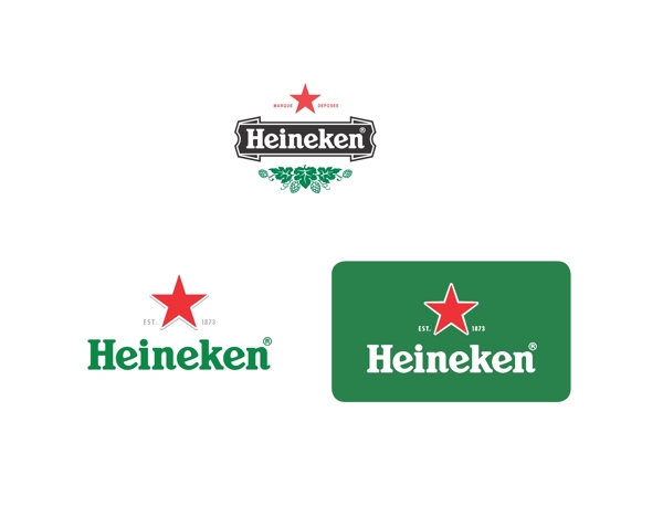 Heineken标志图片