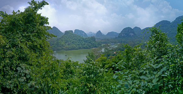 柳州龙潭公园山顶