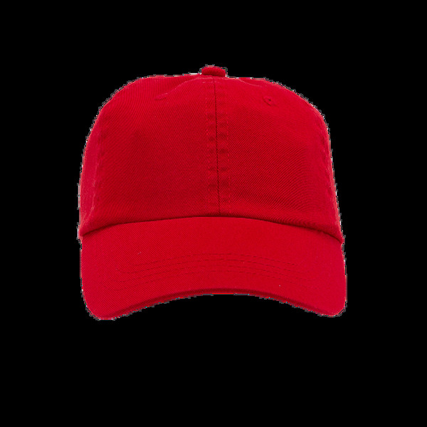 红色棒球帽正面图免抠png透明图层素材