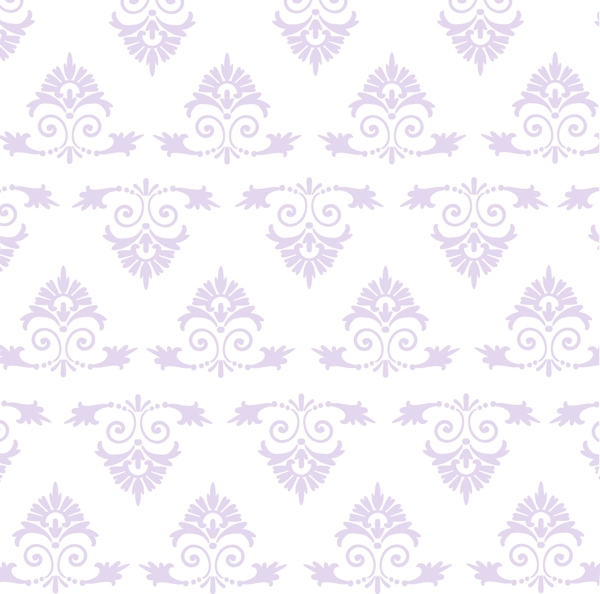 欧式对称底纹紫色古典花纹免费下载