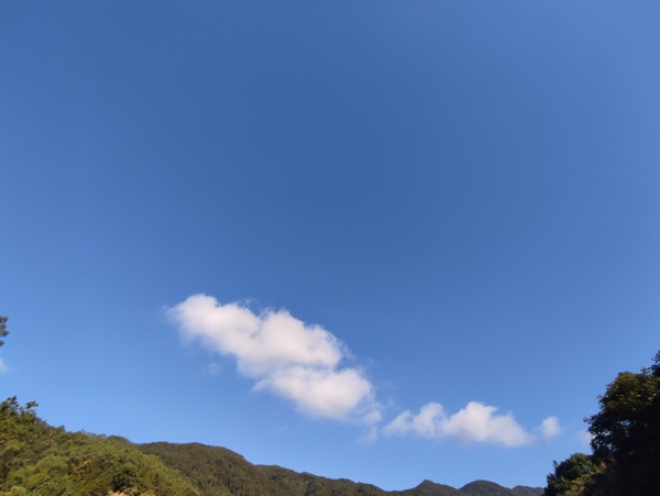 蓝天白云天空天云摄影图片