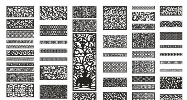 多个实用美观的镂空图
