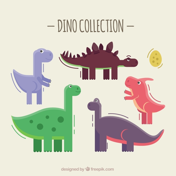 可爱的恐龙收藏