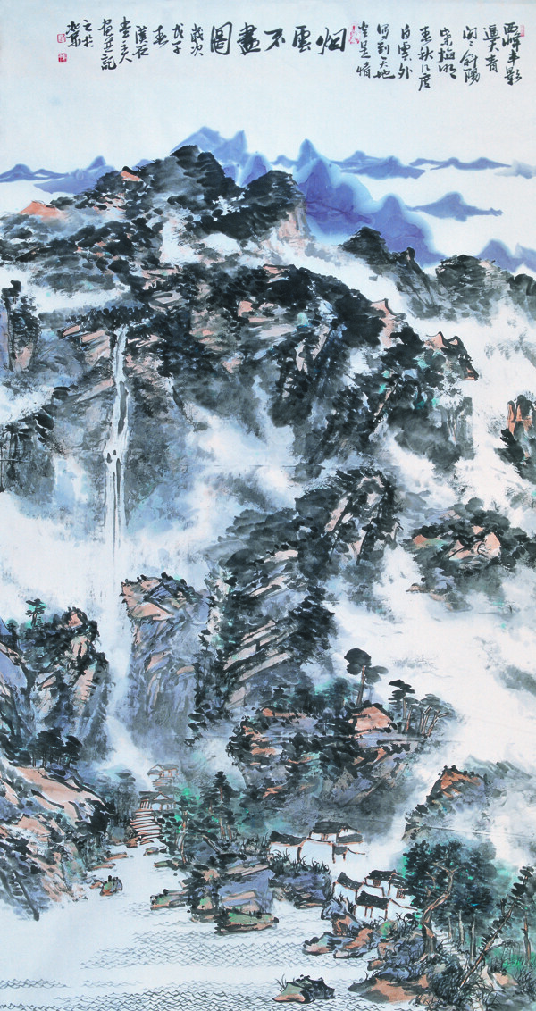 中国山水名画图片