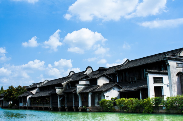美丽的江南水乡建筑图片