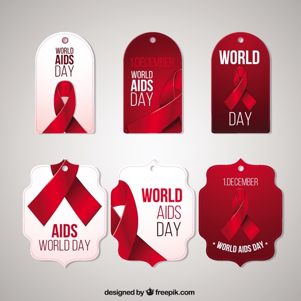 世界艾滋病日标签收藏