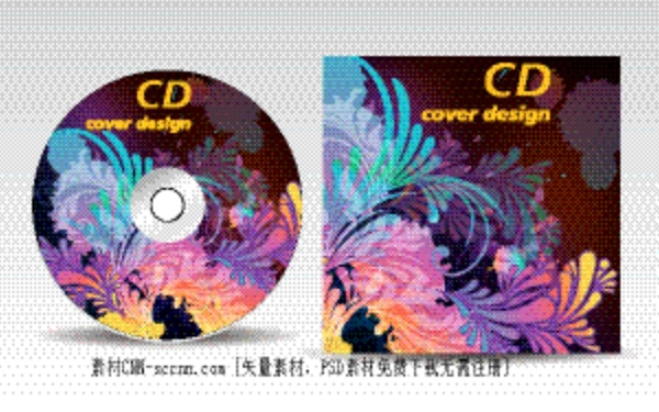 橙色cd光盘