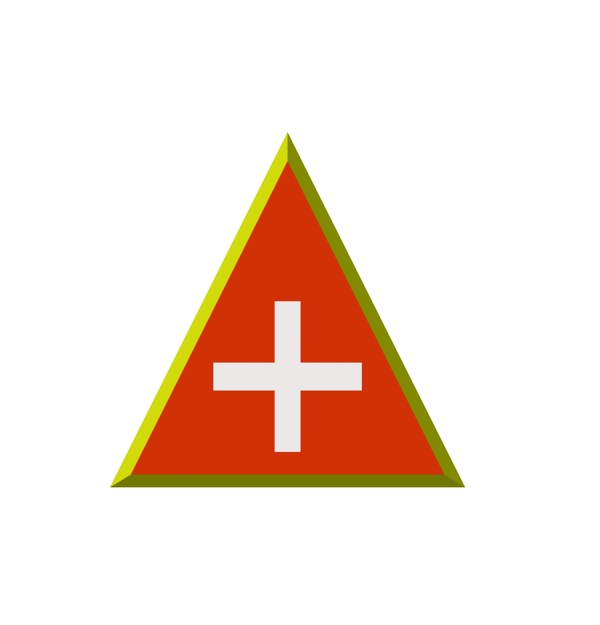十字交叉路标图标小元素矢量素材免费下载