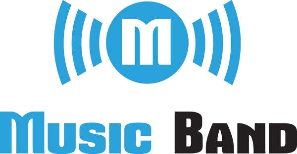 音乐乐队logo模板