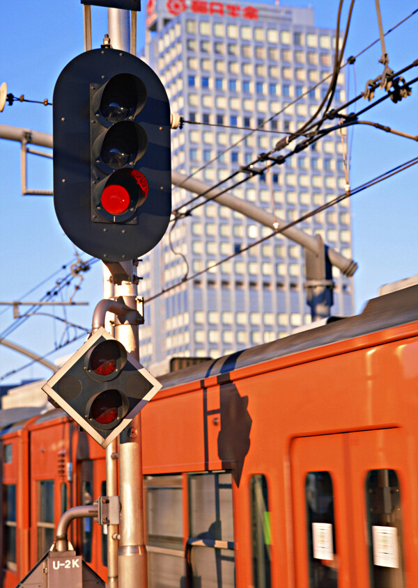 火车和指示灯2图片