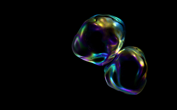 变形的气泡