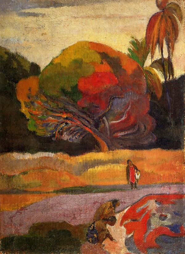 PaulGauguin0300法国画家保罗高更paulgauguin后印象主义风景人物田园自然静物油画装饰画