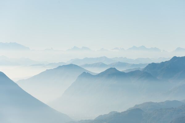 美丽的大山风景