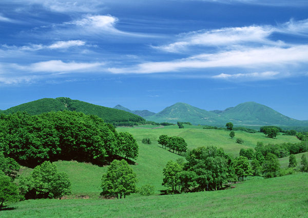 蓝天白云风景