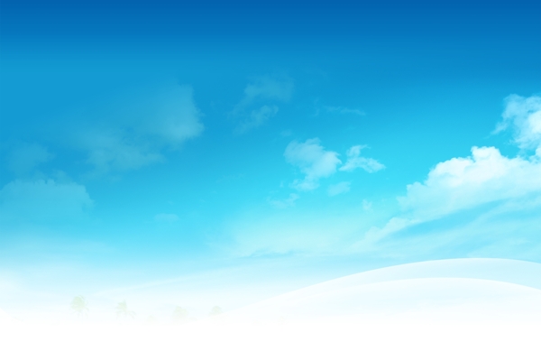 蓝色天空背景图片