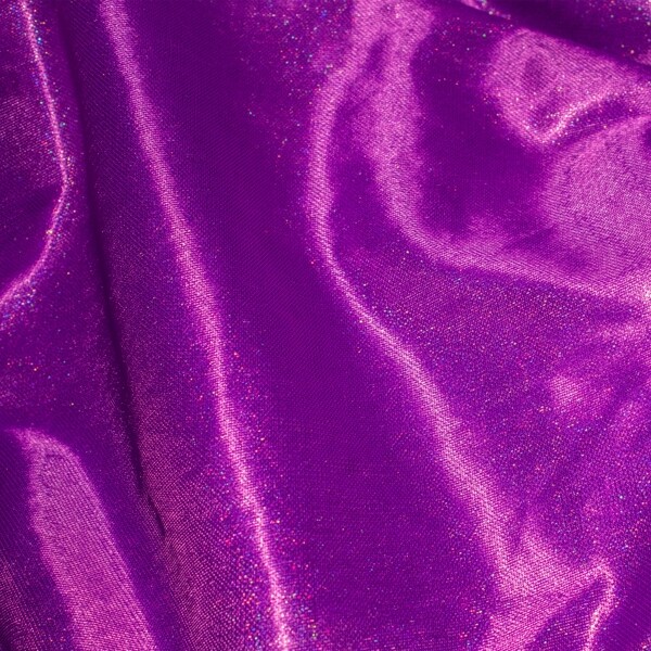 紫色闪光布料细节图实拍4