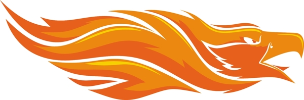 火焰雄鹰logo图片