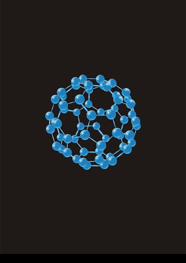 水分子结构图AI图片