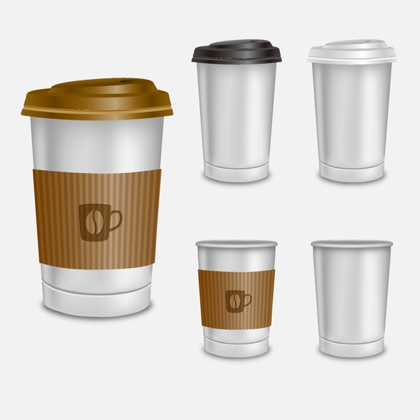 咖啡杯子效果图图片