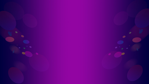 浪漫紫色圈圈banner背景素材