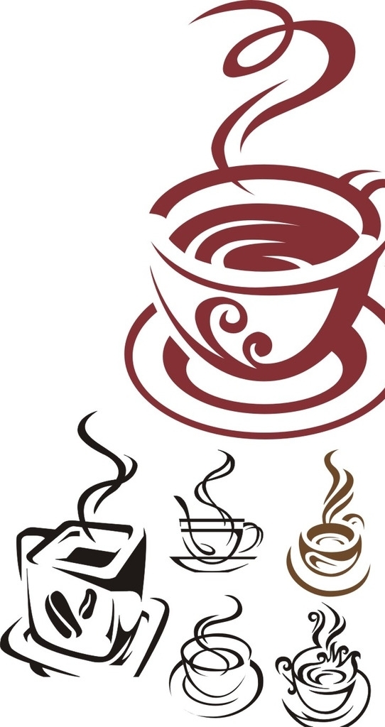 咖啡杯咖啡logo