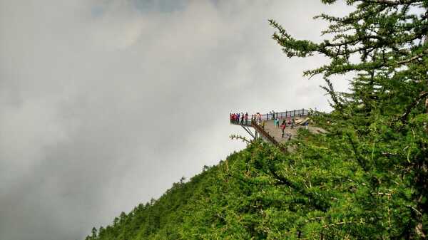 太白山观景台图片