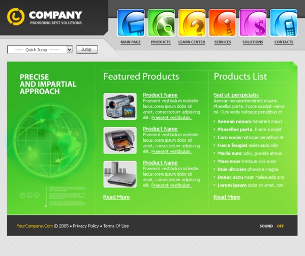 电子产品网页图片