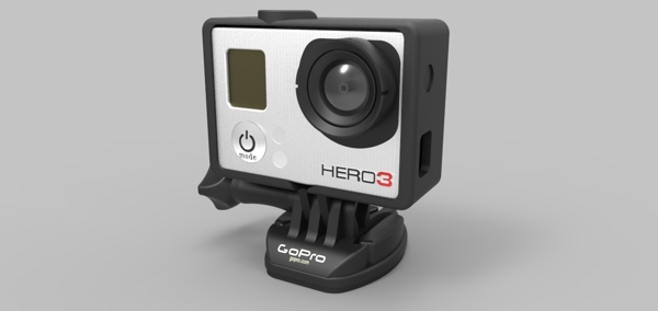 GoPro高清英雄3相机架