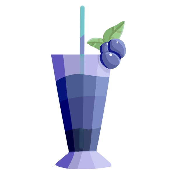 蓝莓爽口清凉汁