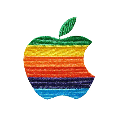 贴布生活元素苹果彩色免费素材