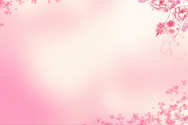 粉色树叶底图图片