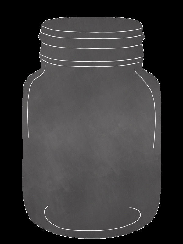 黑色瓶子卡通透明素材