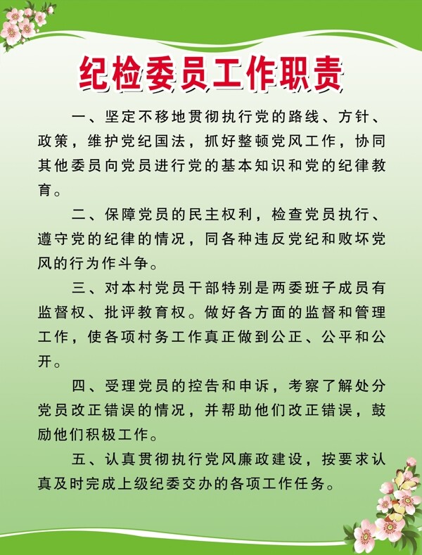 工作职责制度图片